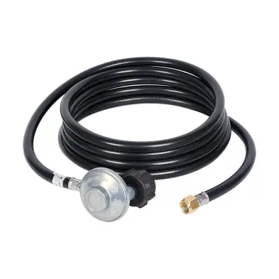 10-Foot Propane Hose & Regulator Kit – Universal Ronhk2 Assembly 1