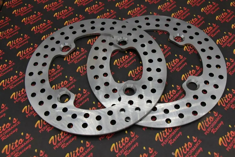 2-Pack Vito'S Front Brake Rotors For Polaris Rzr 900 Xp/Xp 4 (2009–2018), Part #5251565 1