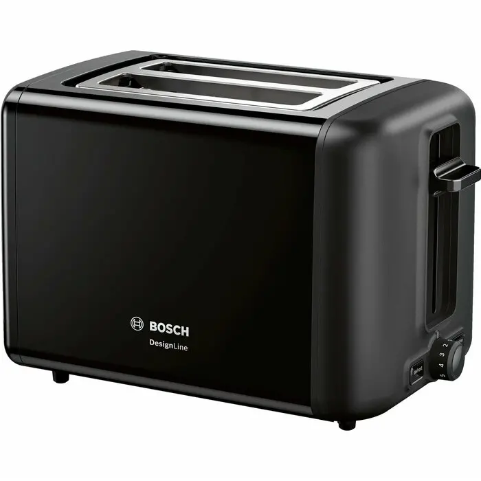 2-Slice Slot Toaster – Minimalist Black Finish By Bosch 1