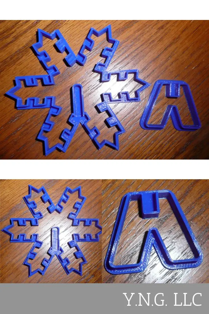 3D Snowflake Cookie Cutter Set – Dual-Layer Winter-Themed Cutters For Elegant Holiday Baking, Usa (Pr292) 1