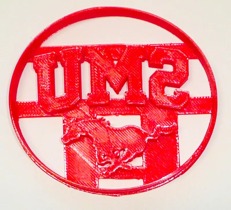 6-Pack 1.75-Inch Southern Methodist University (Smu) Fondant Cutter – Collegiate-Themed Cupcake Decor (Fd3036) 1