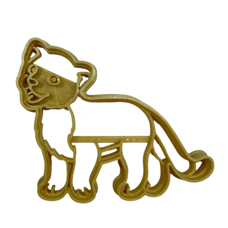 6-Pack Baby Jaguar Fondant Cutter – 1.75" Cupcake Decor, Usa-Made Fd5353 1