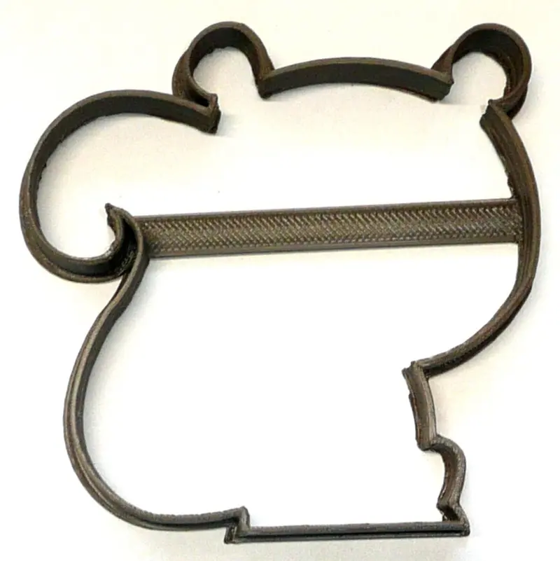 6-Pack Baby Squirrel Fondant Cutter – Forest Animal Outline Shape For Cupcake Decoration, 1.75", Fd3636 1