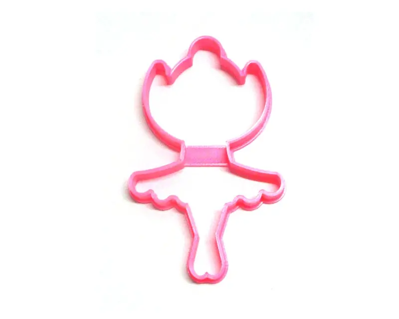 6-Pack Ballerina Pose #1 Fondant Cutter – 1.75 Inch Dance-Themed Cupcake Topper, Usa Fd3270 1