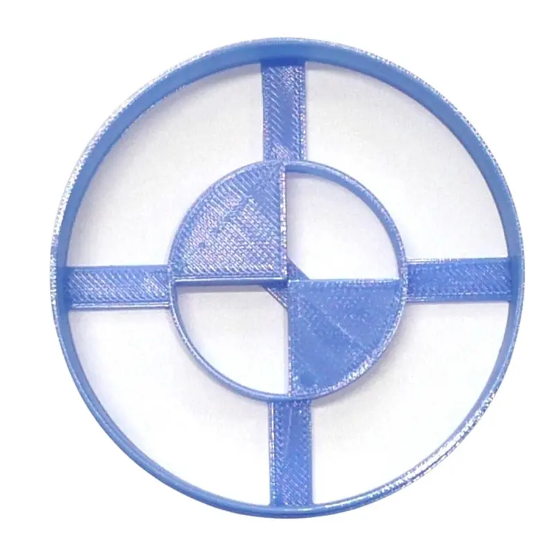 6-Pack Bmw Logo Fondant Cutter – 1.75 Inch Precision Cupcake Topper, Fda-Approved, Usa-Made 1