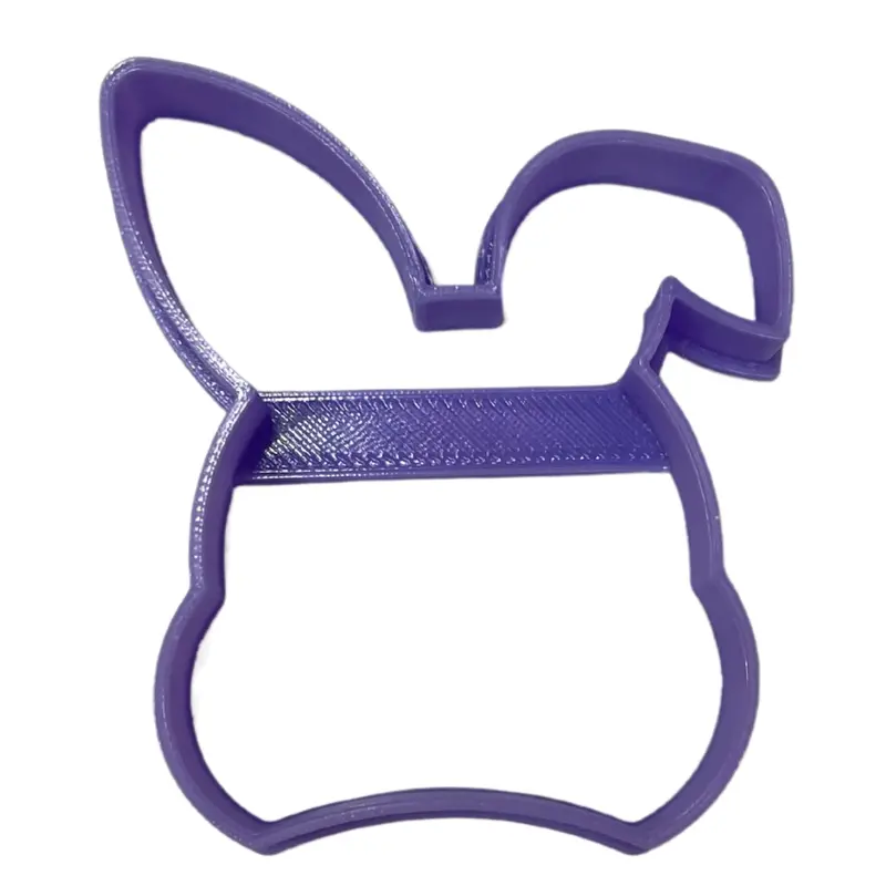 6-Pack Bunny Ears Fondant Cutter – Festive Cupcake Decor, 1.75", Easy Release, Fda-Certified, Usa Made (Fd5174) 1