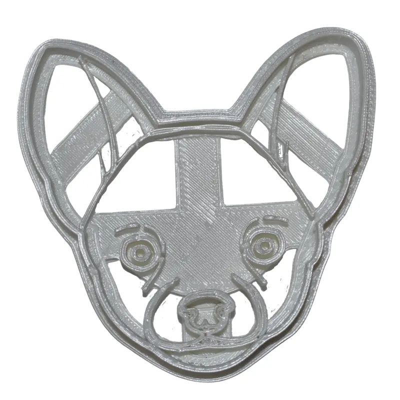 6-Pack Chihuahua Face Fondant Cutter For Cupcakes – 1.75" Pet-Lover Themed Baking Stencil (Usa Made, Fd635) 1