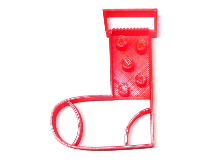 6-Pack Christmas Sock Fondant Cutter For Cupcakes – 1.75" Holiday-Themed Baking Cutout (Usa Made, Fd2203) 1