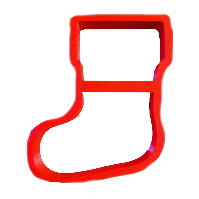 6-Pack Christmas Stocking Fondant Cutter For Cupcakes – 1.75" Festive Seasonal Dessert Topper (Usa Made, Fd2194) 1