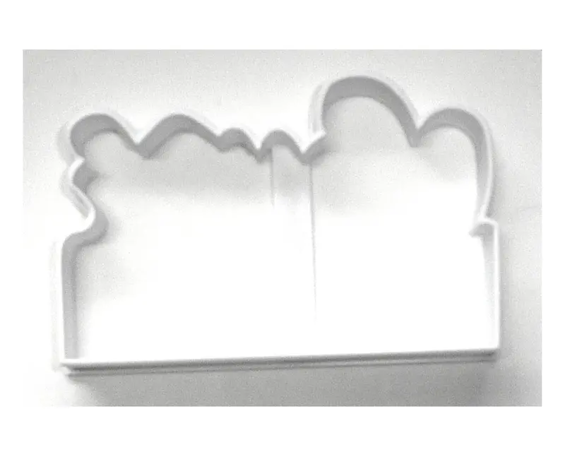6-Pack Class Year Fondant Cutter – Customizable Graduation Year Outline Shape For Cupcakes, 1.75", Fd3648 1