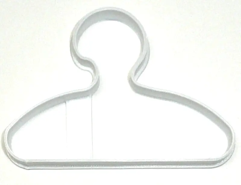 6-Pack Clothes Hanger Fondant Cutter For Cupcakes – 1.75" Fashion-Themed Baking Tool (Usa Made, Fd2620) 1
