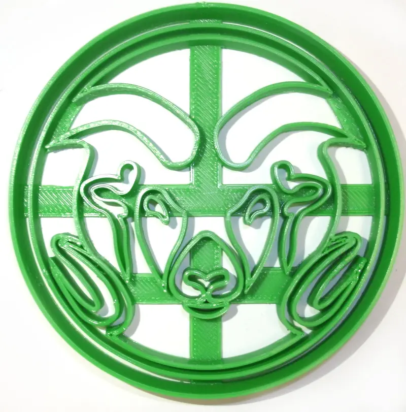 6-Pack Colorado State Rams Fondant Cutter Set – Csu Spirit Cupcake Topper, 1.75" Diameter, Usa-Made Fd933 1
