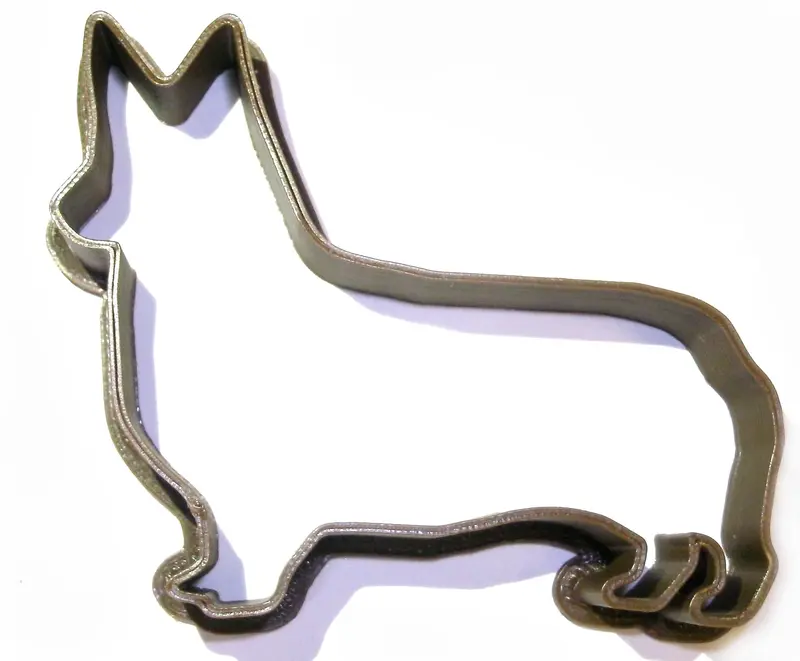 6-Pack Corgi Dog Fondant Cutter Set – Welsh Corgi Cupcake Topper, 1.75" Diameter, Usa-Made Fd552 1