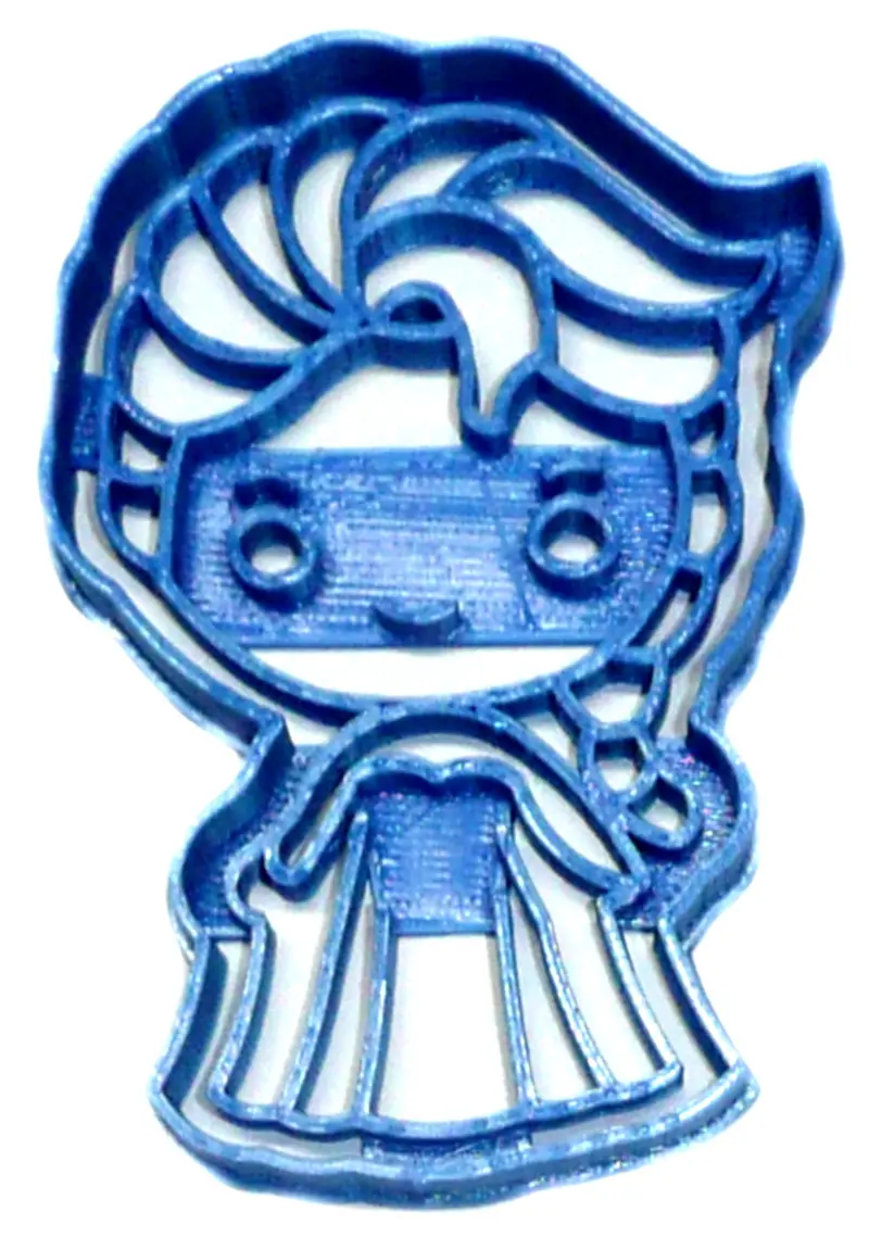 6-Pack Elsa From Frozen Fondant Cutters – 1.75" Movie-Themed Cupcake Topper Kit (Usa Made, Fd2646) 1