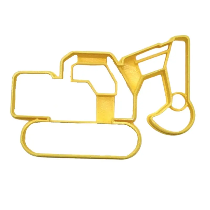 6-Pack Excavator-Themed Fondant Cutter Set For Cupcake Decorating – 1.75 Inch, Fda-Approved, Made In Usa 1
