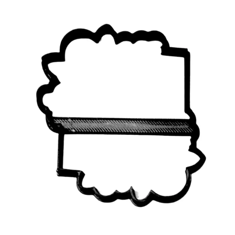 6-Pack Floral Square Frame Fondant Cutter For Cupcakes – 1.75 Inch Food-Safe Silicone Shape Tool (Usa Made) 1