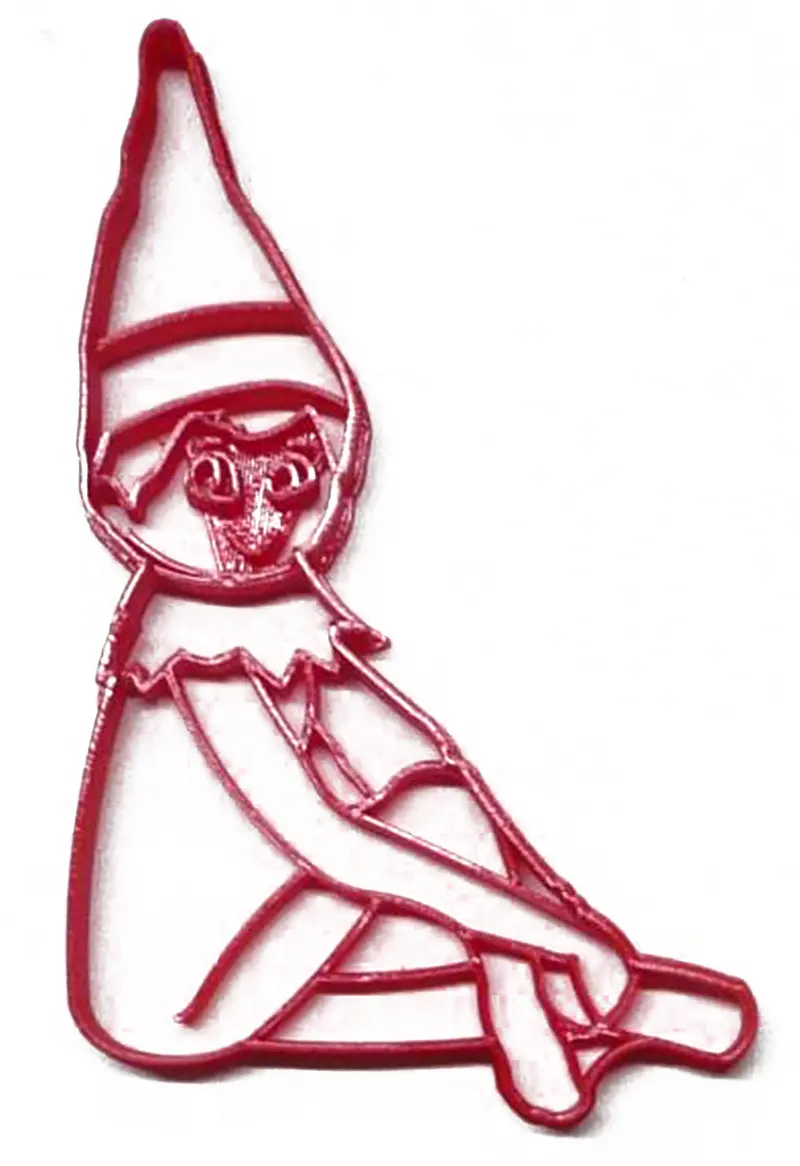6-Pack Girl Elf Fondant Cutter – 1.75 Inch Festive Cupcake Decoration, Usa Fd3275 1