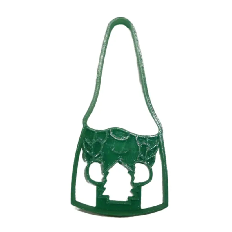 6-Pack Gnome Girl With Tree Fondant Cutter – 1.75" Cupcake Decoration Stencil 1
