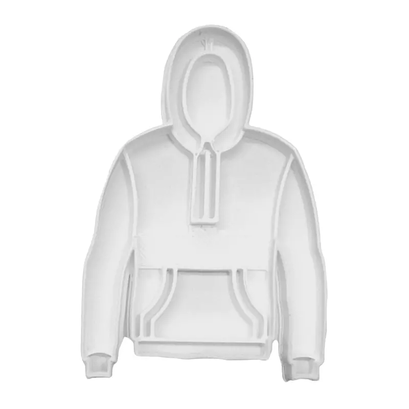 6-Pack Hoodie-Themed Fondant Cutter For Cupcakes – 1.75 Inch Food-Safe Silicone Shape Tool (Usa Made) 1