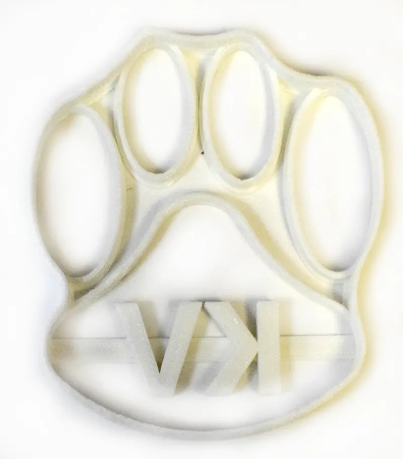 6-Pack Kv Kankakee Cougar Paw Fondant Cutter – 1.75 Inch Cupcake Decoration, Usa-Made 1