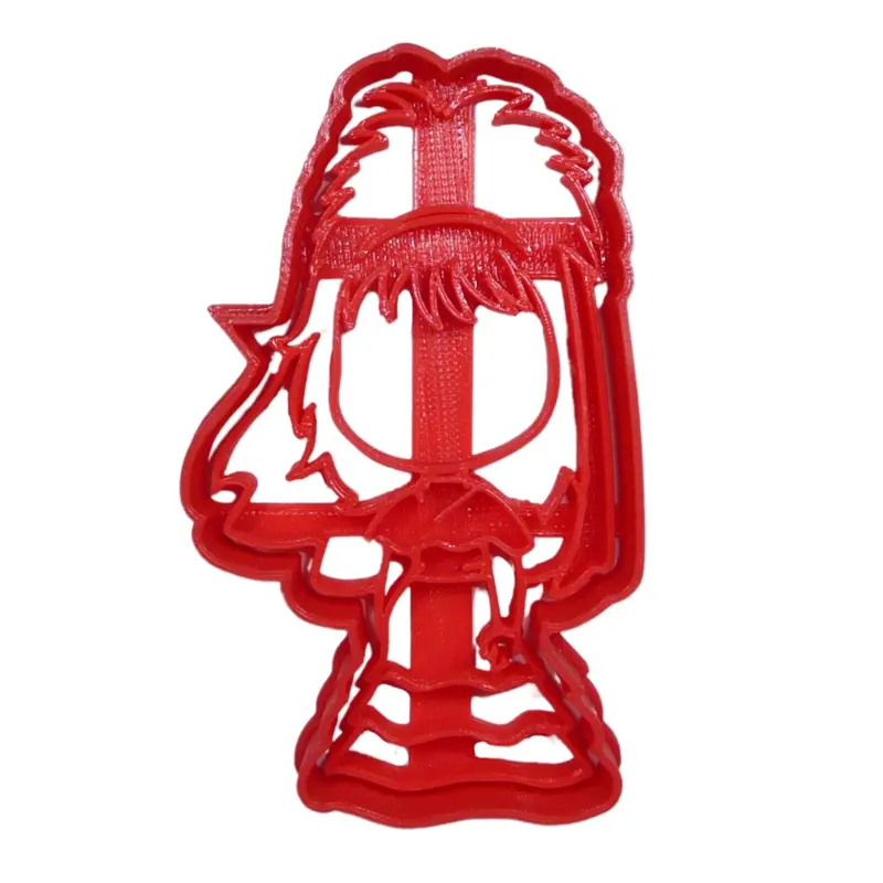 6-Pack Lydia Deetz Fondant Cutter – 1.75" Beetlejuice Movie Cupcake Topper, Usa-Made Fd5344 1