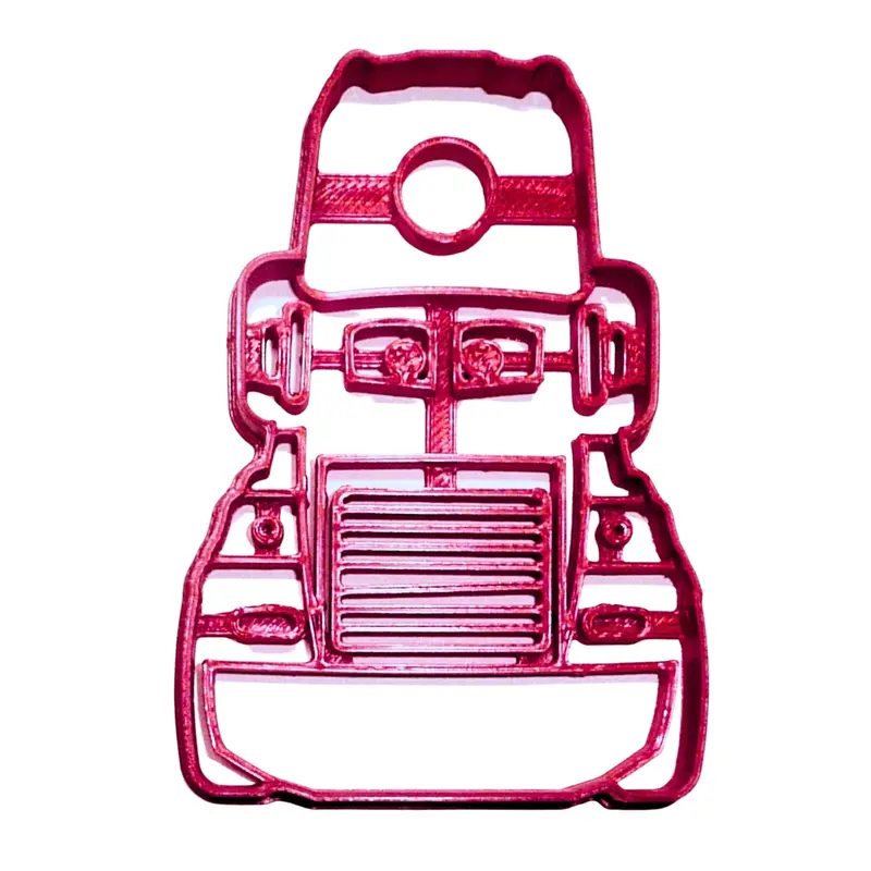 6-Pack Mack The Truck Fondant Cutter – Animated Rig Silhouette From Pixar’S Cars (1.75" | Usa-Made | Fd3376) 1