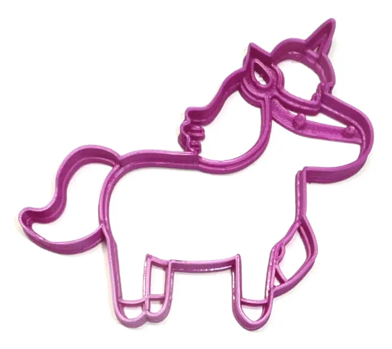 6-Pack Magical Unicorn Horse Fondant Cutter – 1.75" Cupcake Decoration Kit (Usa Made) 1