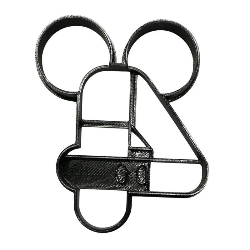 6-Pack Mickey Mouse Number 4 Fondant Cutter – 1.75 Inch Precision Fondant Stencil, Usa-Made 1