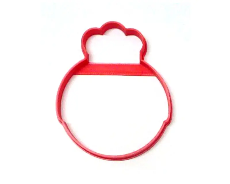 6-Pack Mrs. Claus Face Outline Fondant Cutter – 1.75 Inch Festive Cupcake Decor, Usa Fd3266 1