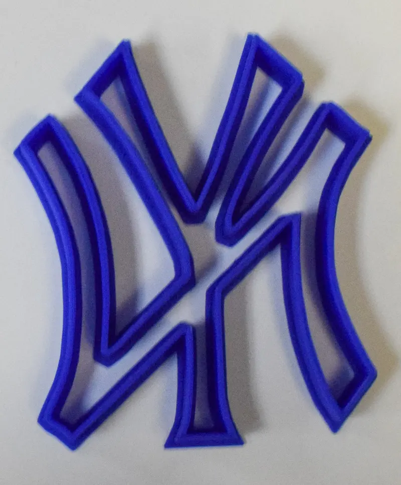 6-Pack New York Yankees Fondant Cookie Cutters – Baseball-Themed Cupcake Toppers, 1.75" Diameter, Usa Crafted Fd497 1