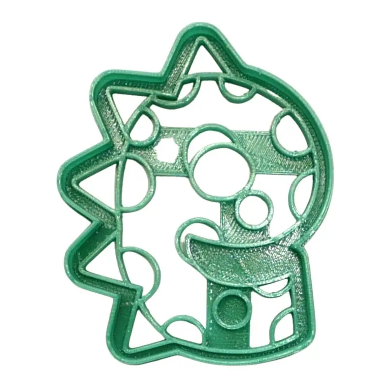 6-Pack Number 9 Dinosaur Fondant Cutters – 1.75" Themed Cupcake Decor Kit, Usa-Made Fd4839 1