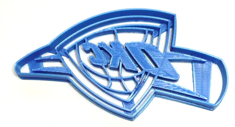 6-Pack Oklahoma City Thunder Fondant Cutters – Nba Team Cupcake Decor, 1.75" Size, Usa Made Fd2746 1