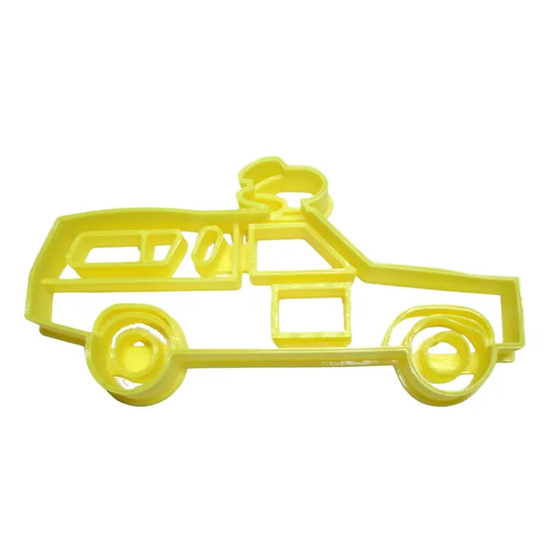 6-Pack Pizza Planet Delivery Truck Fondant Cutter – Animated Movie Cupcake Topper Fd986 1
