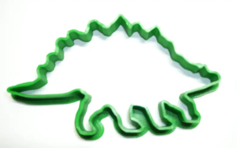 6-Pack Stegosaurus Dinosaur Fondant Cutter – Prehistoric Cupcake Topper, 1.75 Inch (Fd432) 1