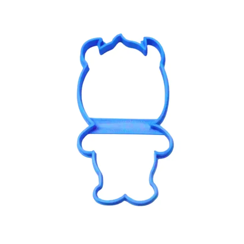 6-Pack Sully Outline (Monsters Inc) Fondant Cutter For Cupcakes – 1.75 Inch Food-Safe Silicone Shape Tool (Usa Made) 1
