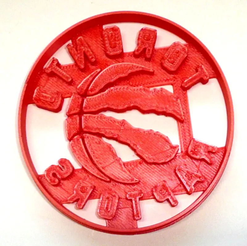 6-Pack Toronto Raptors Fondant Cutter – 1.75" Nba Fan Cupcake Topper (Usa Made) 1