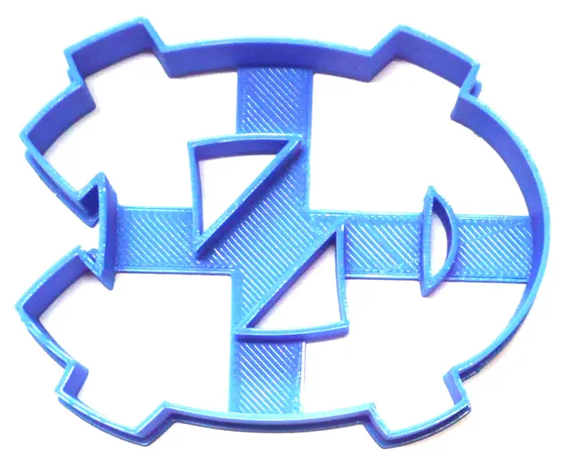 6-Pack University Of North Carolina Fondant Cutters For Cupcake Toppers – 1.75 Inch, Usa-Made Fd2454 1