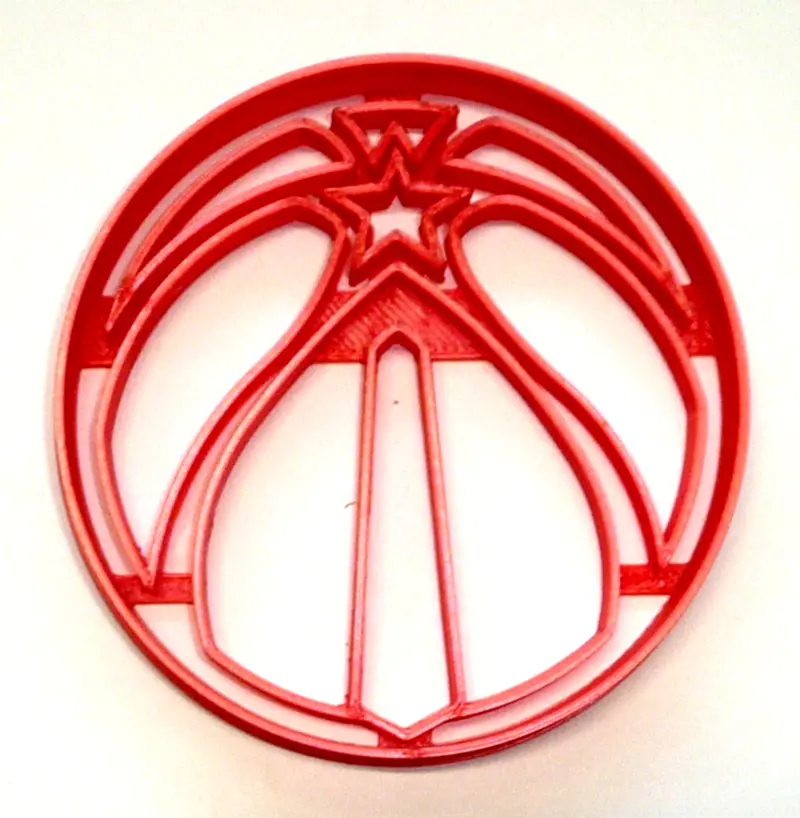 6-Pack Washington Wizards Fondant Cutters For Cupcake Toppers – 1.75 Inch, Usa-Made Fd2766 1
