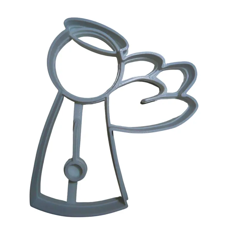 6-Piece Angel-Themed Christmas Fondant Cutter Set For Cupcake Toppers – 1.75 Inch, Usa-Made Fd2302 1