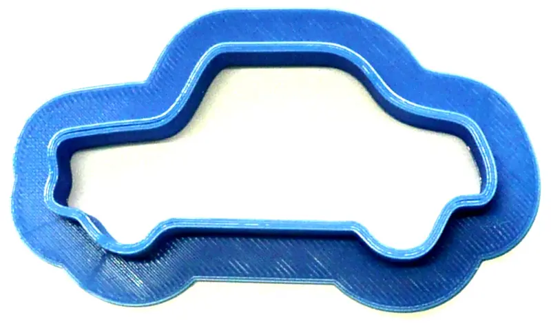 6-Piece Automobile Fondant Cutters – Classic Car-Shaped Cupcake Topper Set, 1.75 Inch Fd2112 1