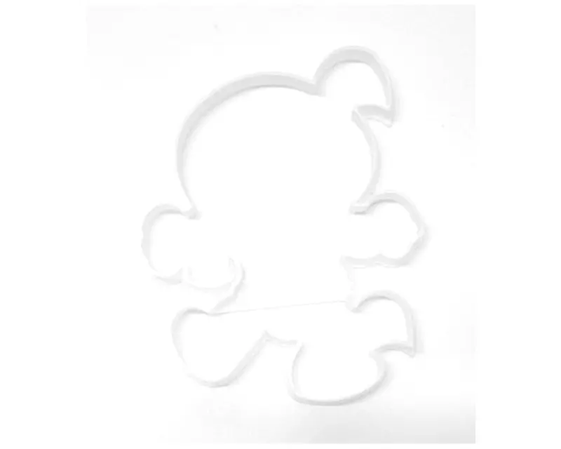 6-Piece Baby Boy Mummy Fondant Cutter Set – 1.75" Adorable Halloween-Themed Cupcake Decoration Fd3100 1