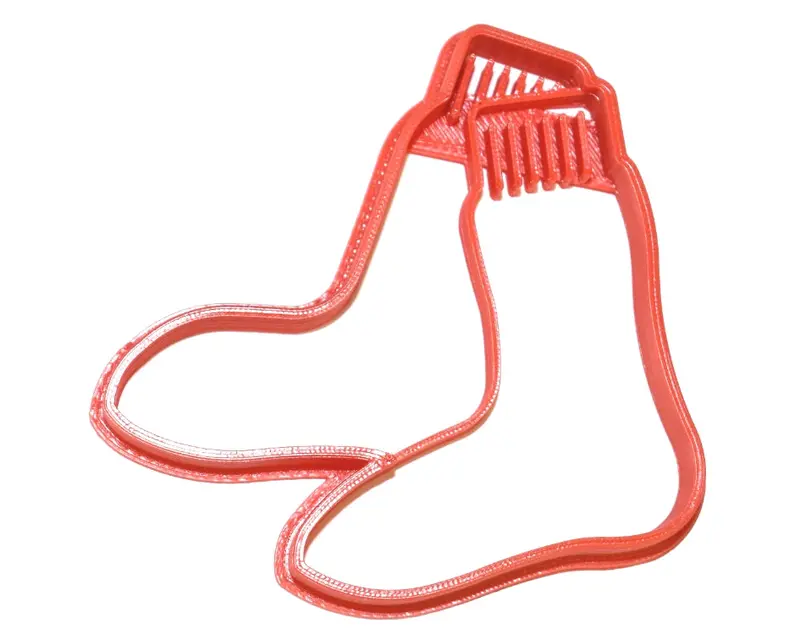 6-Piece Boston Red Sox Socks Fondant Cutter Set For Cupcakes – 1.75" Team-Inspired Cookie Cutter, Usa-Made Fd693 1