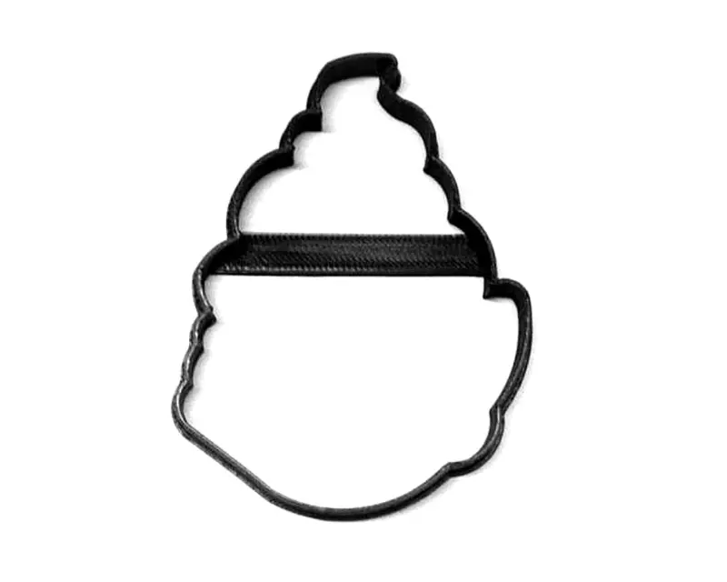 6-Piece Bride Of Frankenstein Fondant Cutter Set – 1.75" Vintage Gothic Cupcake Topper Fd3099 1