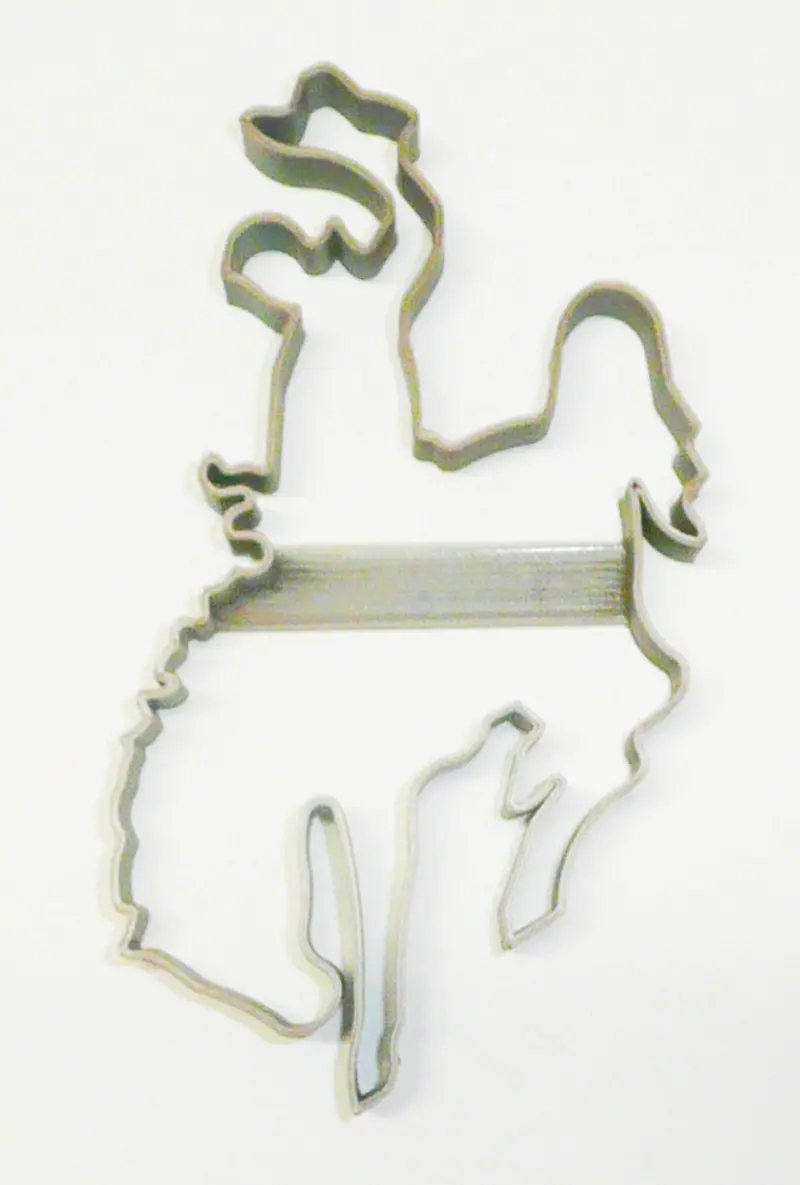 6-Piece Bucking Horse & Cowboy Fondant Cutter Kit For Western-Themed Treats – 1.75 Inch, Made In Usa (Model Fd2097) 1