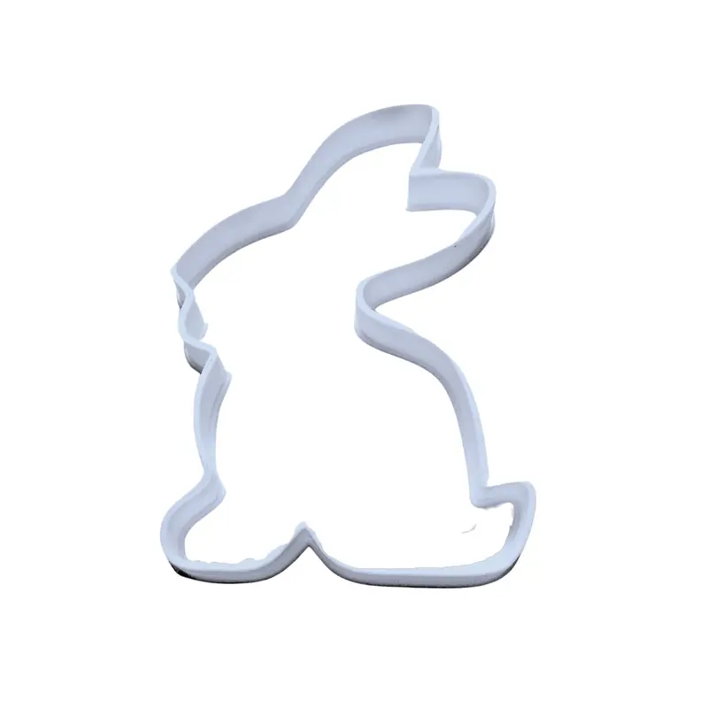 6-Piece Bunny Outline #1 Fondant Cutter Set For Simple Easter Cupcake Toppers – 1.75 Inch, Usa-Made (Model Fd216) 1