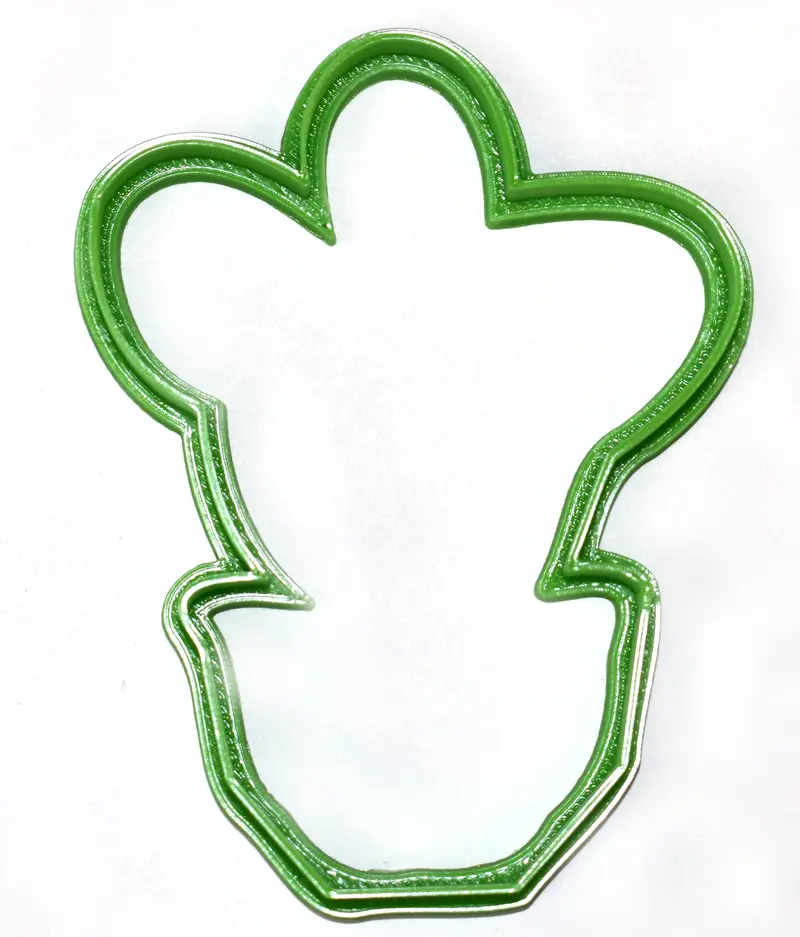 6-Piece Cactus #3 Fondant Cutter Set For Cupcakes – 1.75" Botanical Cookie Cutter, Usa-Made Fd624 1