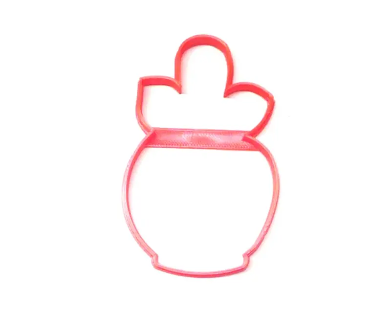 6-Piece Caramel Apple Fondant Cutter Set – 1.75" Homemade Dessert-Inspired Cupcake Topper Fd3095 1