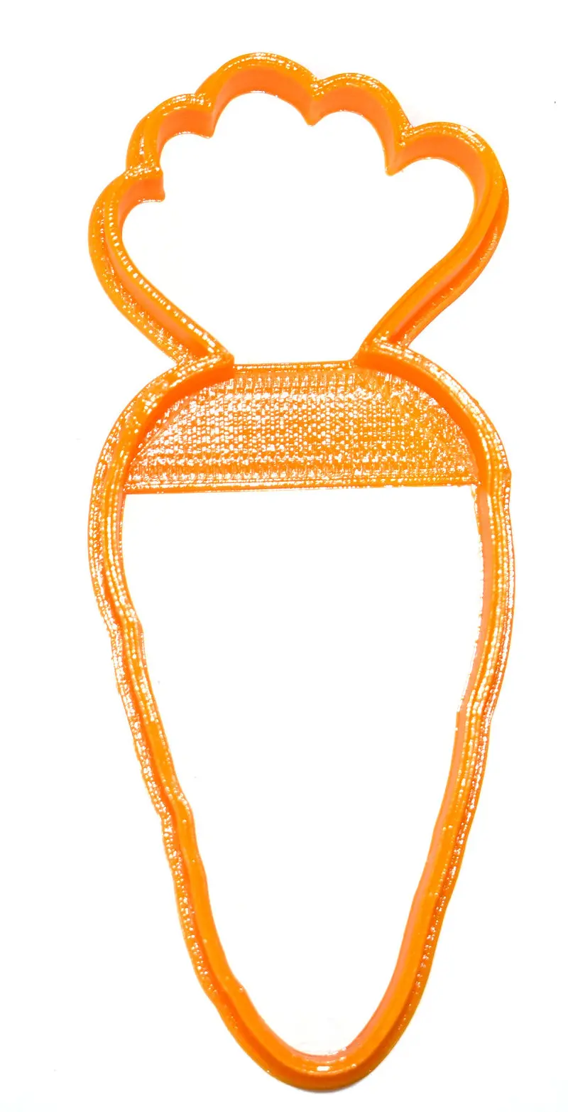 6-Piece Carrot Fondant Cutters – Vegetable-Themed Cupcake Decoration Set, 1.75 Inch Fd823 1