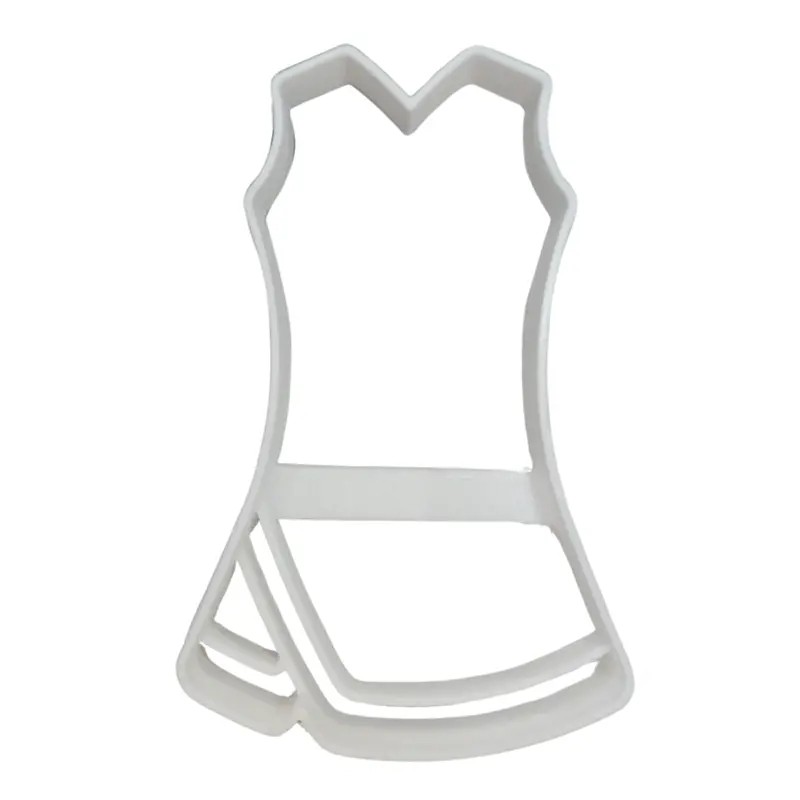 6-Piece Cheerleader Uniform Fondant Cutter Set – 1.75" Cupcake Toppers, Usa-Made 1