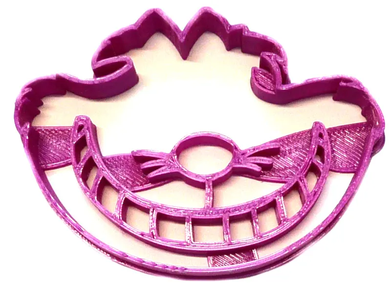 6-Piece Cheshire Cat (Alice In Wonderland) Fondant Cutter Set For Cupcakes – 1.75" Literary Character Cookie Cutter, Usa-Made Fd2345 1